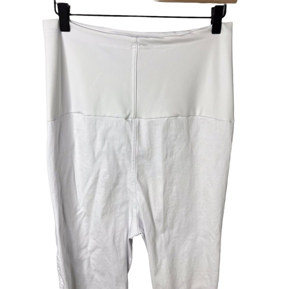 Preggo Leggings Moto Jeans Leggings White Size XL Maternity Skinny Jeans - Picture 6 of 7